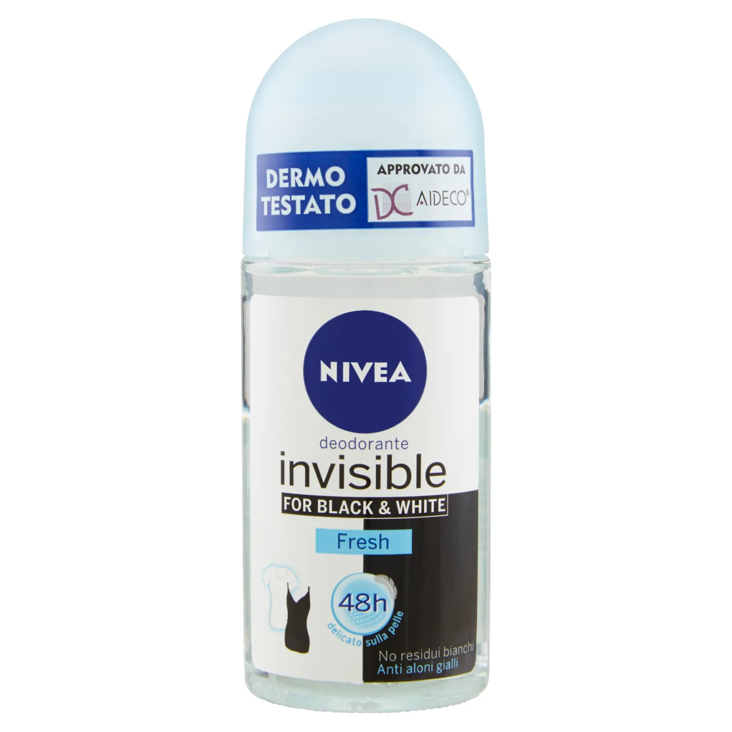 NIVEA DEODORANTE BLACK&WHITE FRESH ROLL-ON 50 ML