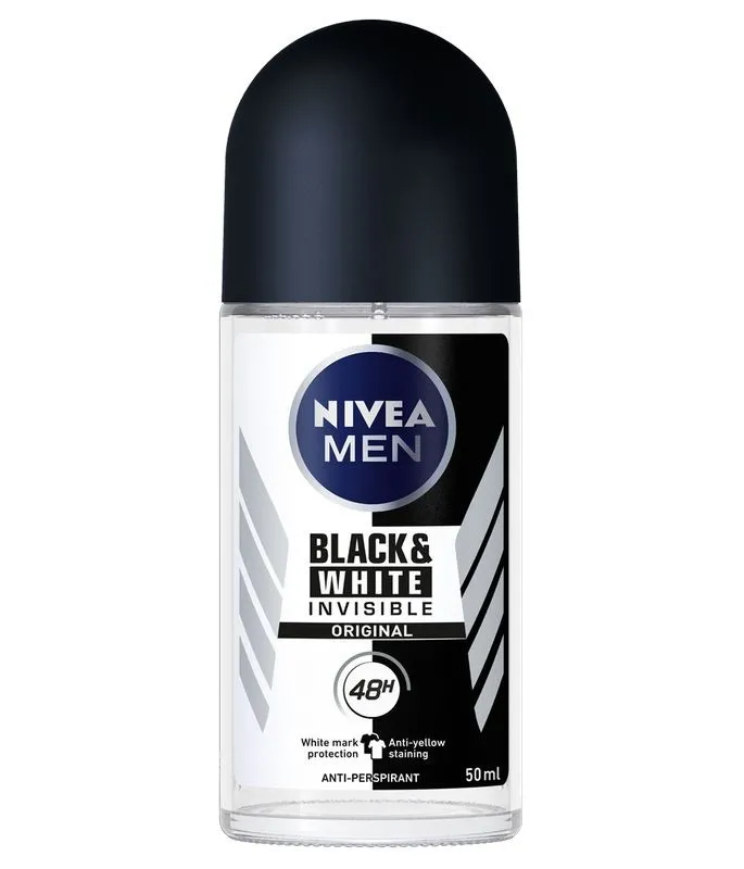 NIVEA DEODORANTE BLACK&WHITE INVISIBILE ROLL-ON 50 ML
