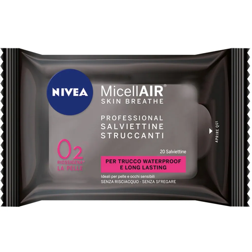 NIVEA PROFESSIONAL SALVIETTE MICELLAIR 20 PZ