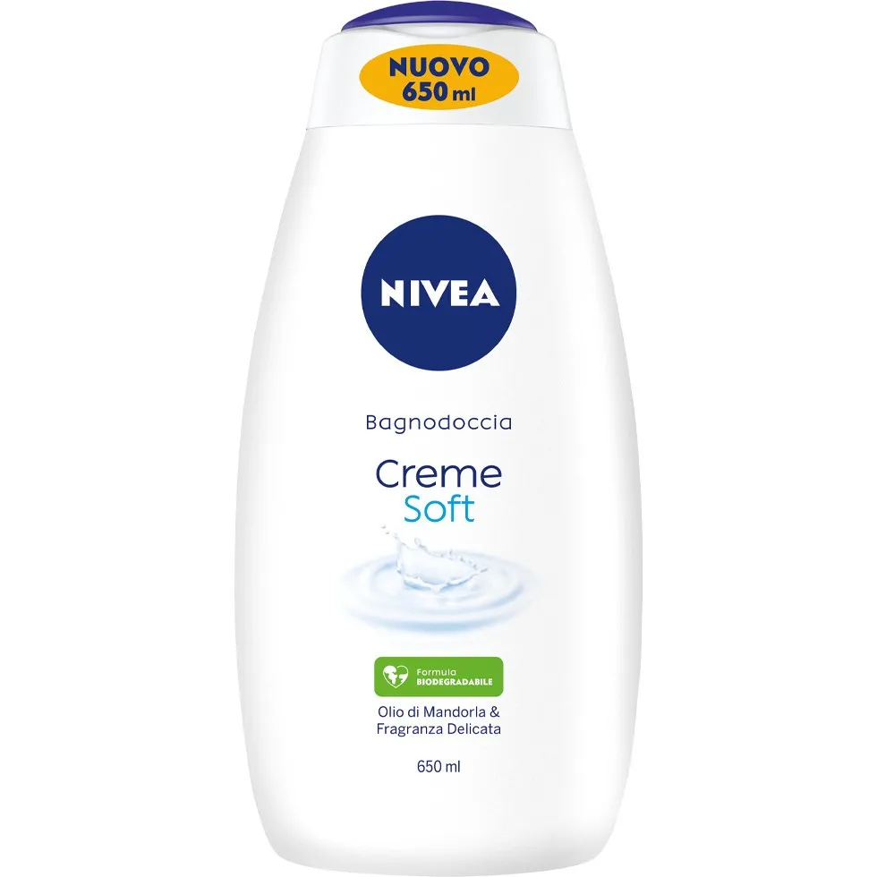 NIVEA BAGNOSCHIUMA CREME SOFT 650 ML
