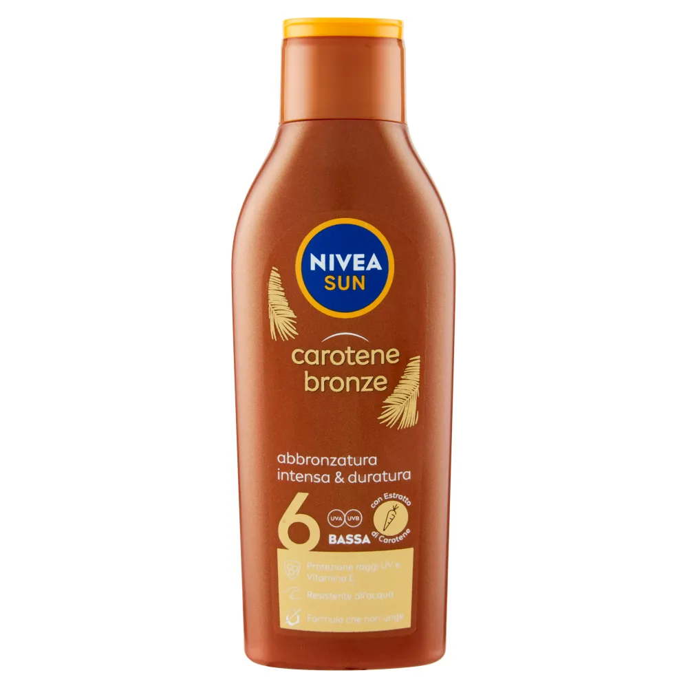 NIVEA SOLARE LATTE CAROTENE BRONZA SFP6 200 ML