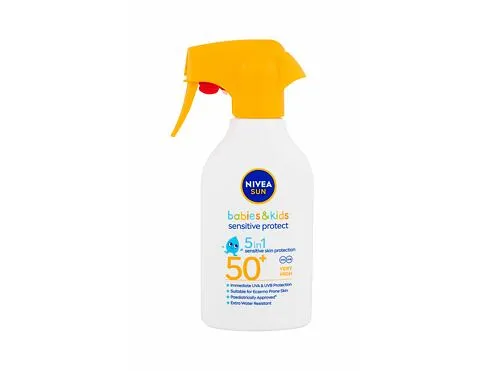 NIVEA SOLARE KIDS SENSITIVE PROCTECT TRIGGER SFP50+ SPRAY 270 ML