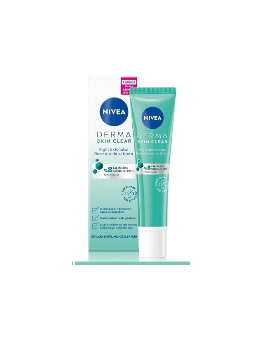 NIVEA SKIN CLEAR NIGHT EXFOLIATOR 40 ML