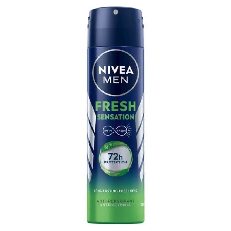NIVEA FRESH SENSATION MEN DEODORANTE SPRAY 150 ML