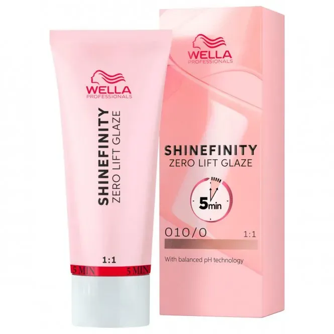 WELLA PROFESSIONALS SHINEFINITY ZERO LIFT GLAZE N.010/0 60 ML