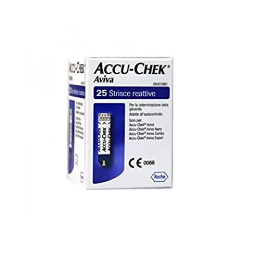 ROCHE ACCU-CHEK AVIVA 25 STRISCE - ACCU CHEK