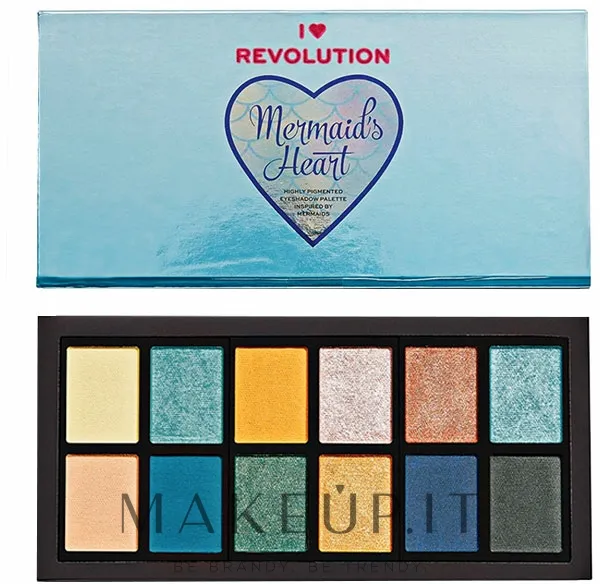 I Heart Revolution Mermaid's Heart Eyeshadow Palette