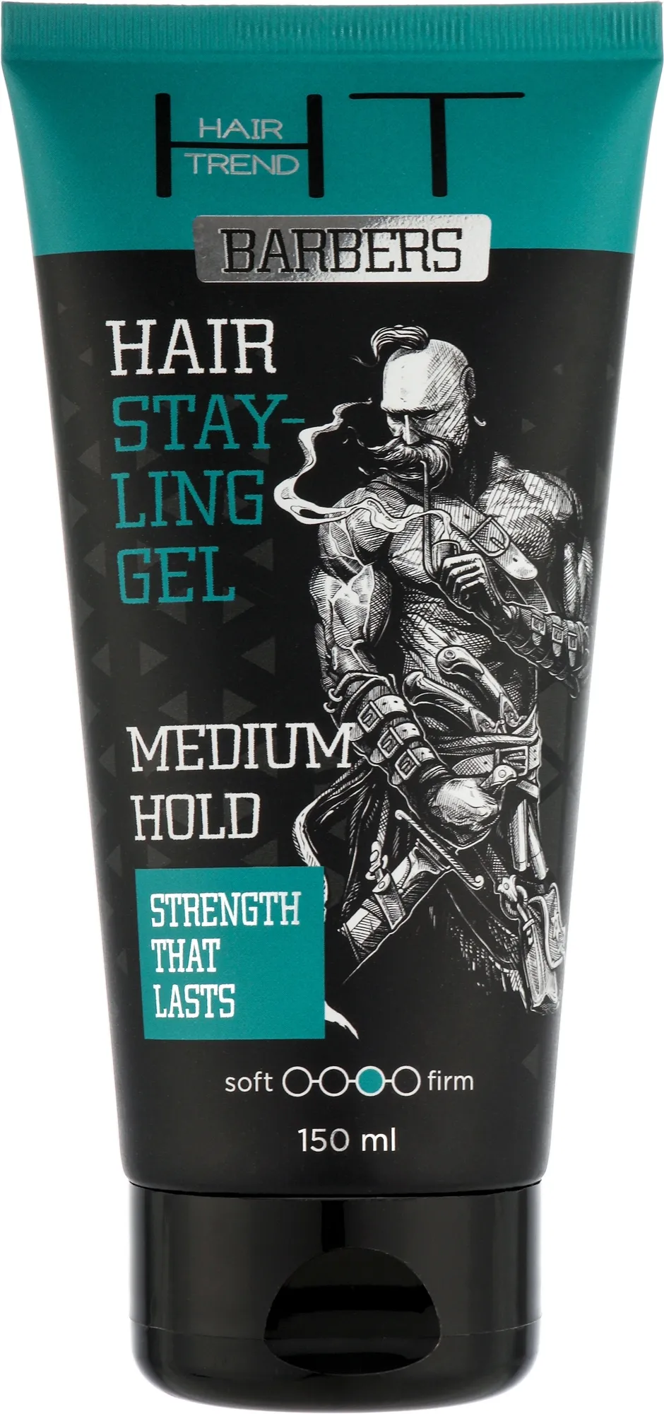 Gel styling per tenuta media dei capelli