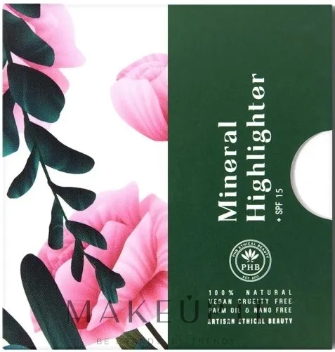 PHB Ethical Beauty Mineral Highlighter SPF 15