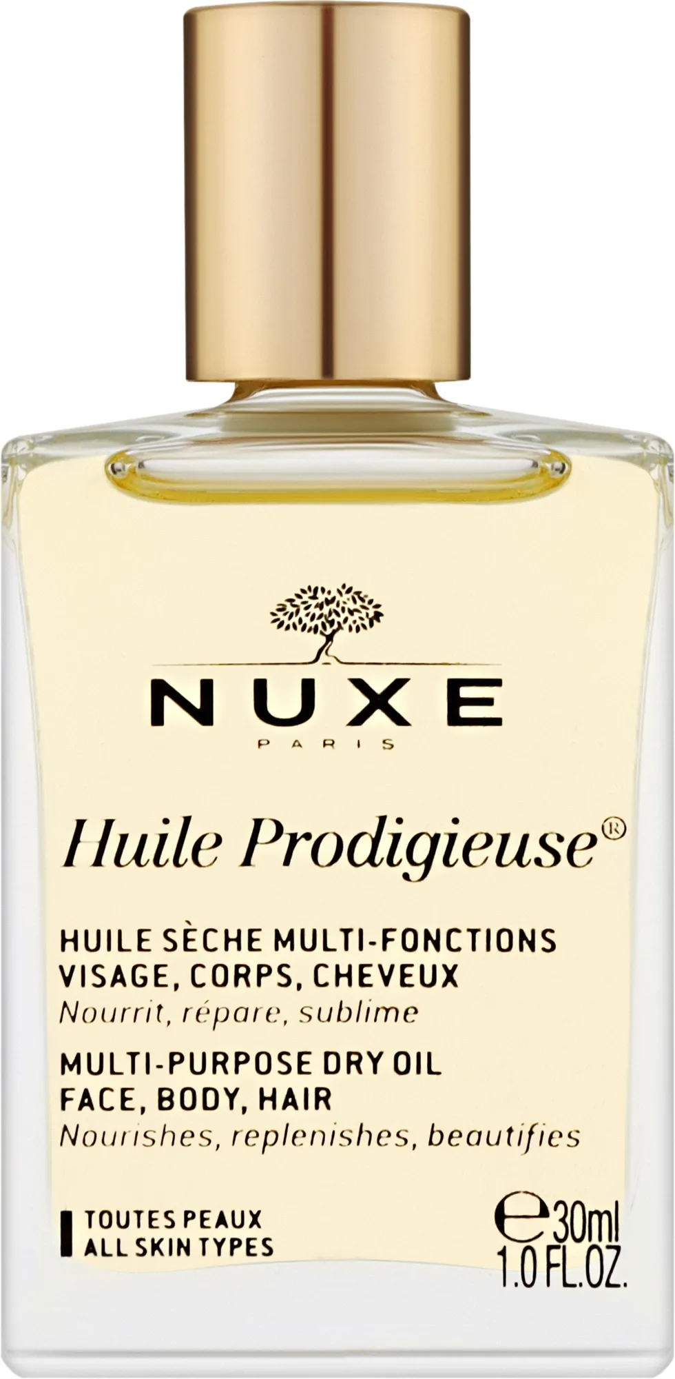 Olio secco per viso, corpo, capelli