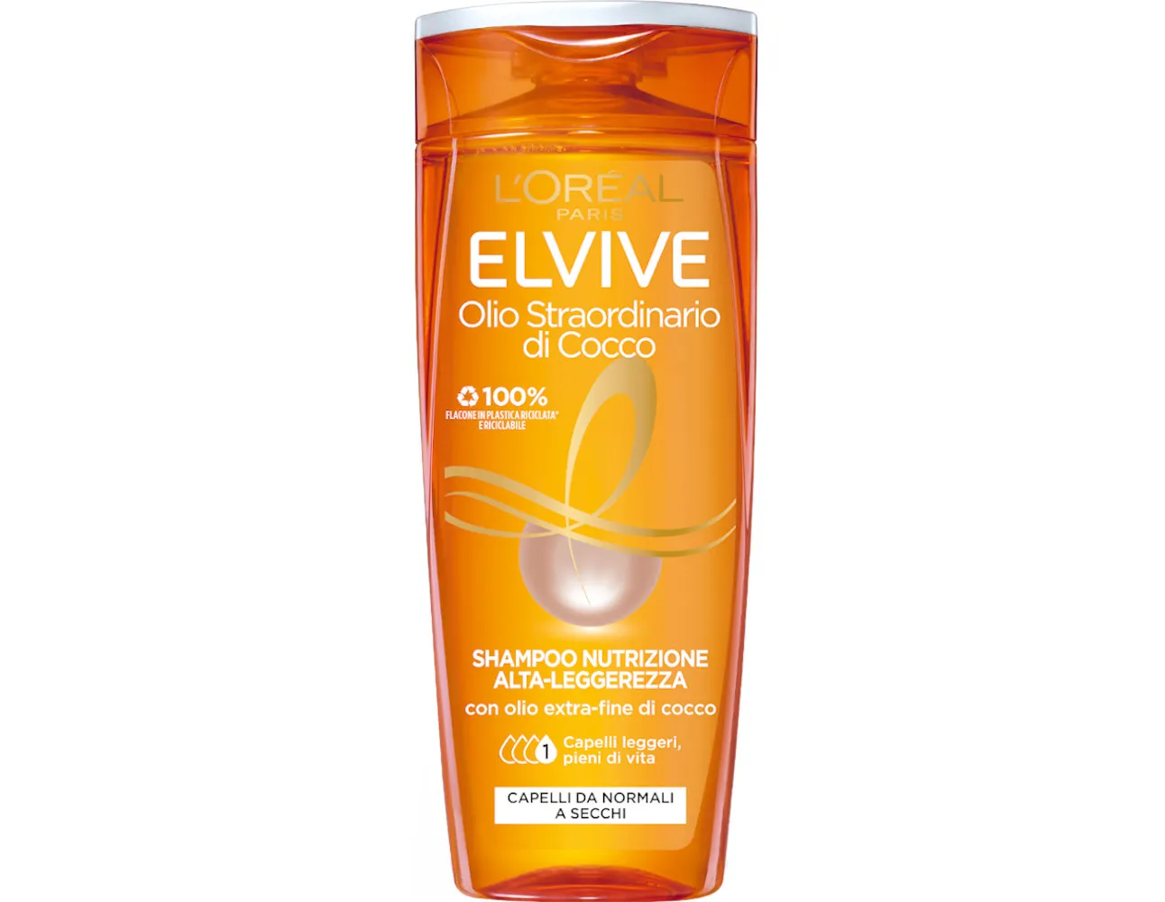 L'OREAL PARIS ELVIVE SHAMPOO OLIO STRAORDINARIE COCCO 400 ML