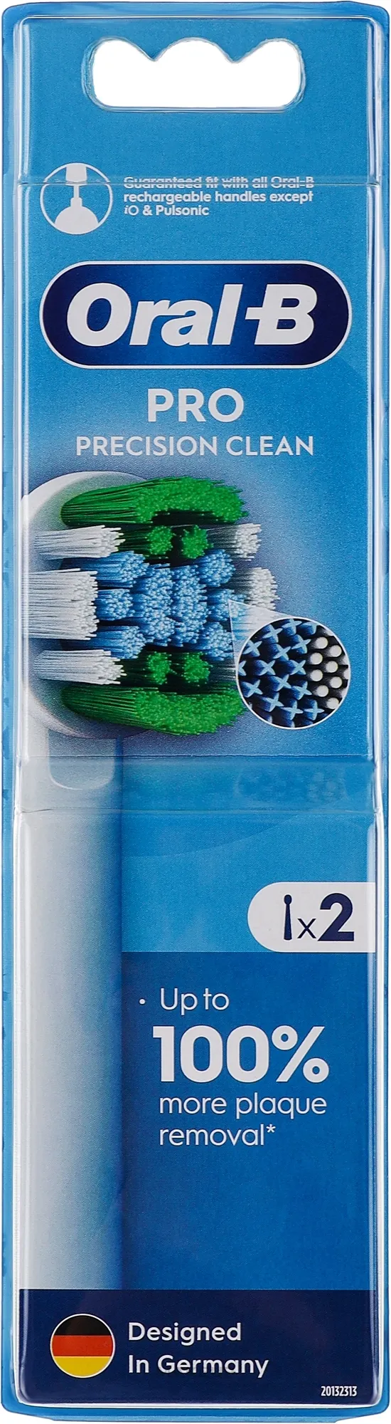 Testine di ricambio per spazzolino elettrico, 2 pz.