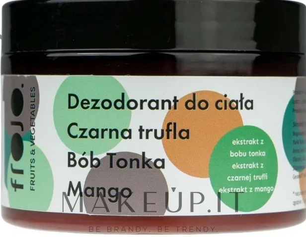 Deodorante "Tartufo nero e fava tonka"