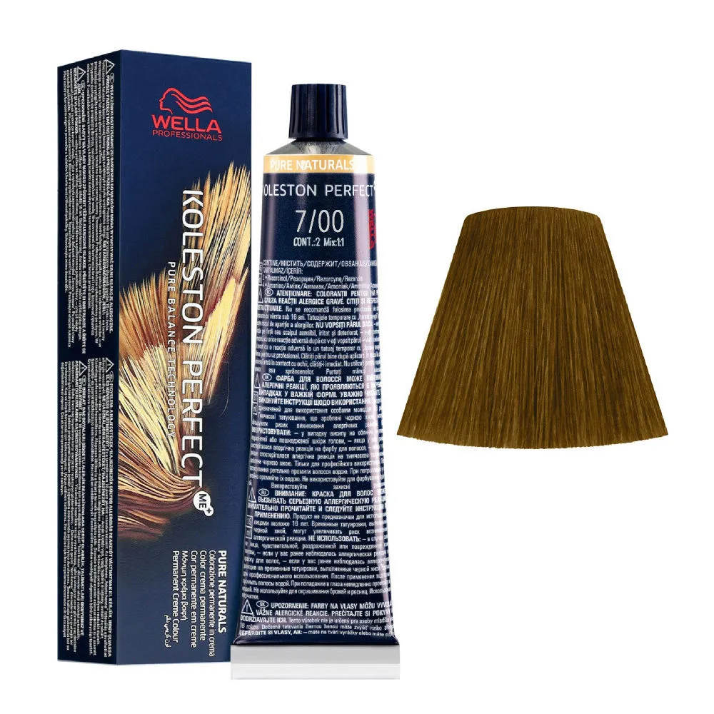 WELLA PROFESSIONALS KOLESTON PERFECT ME TINTURA N.7/00 BIONDO NATURALE 60 ML