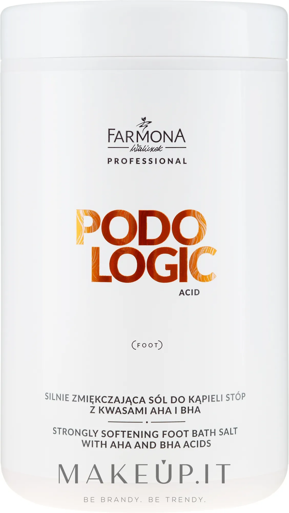 Sale emolliente per pediluvio