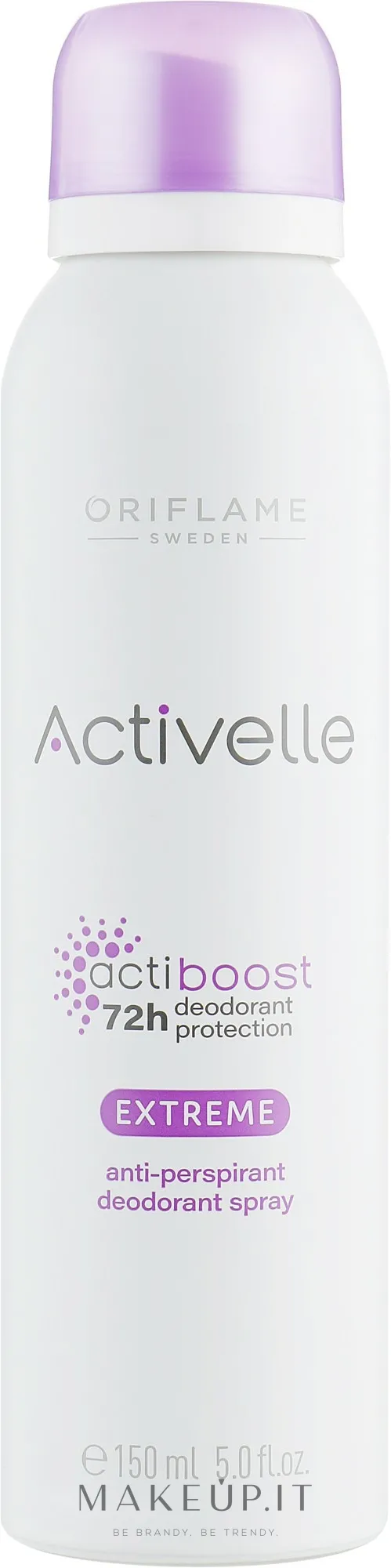 Spray antitraspirante 72 ore