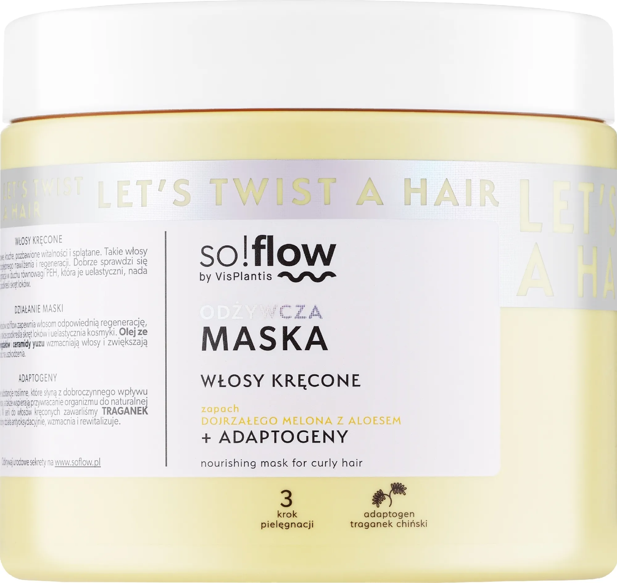 Maschera per capelli ricci