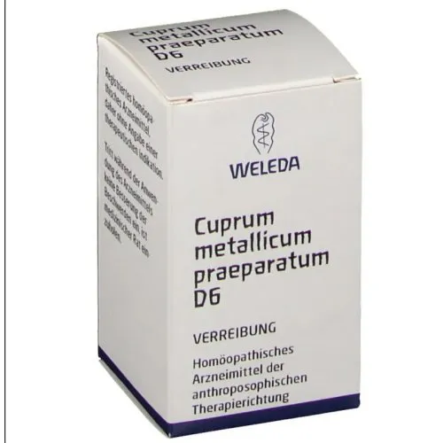 CUPRUM METALLICUM PRAEPARATUM WELEDA 20G