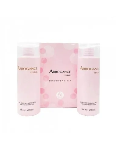 ARROGANCE FEMME SET REGALO SHOWER GEL 200 ML+BODY LOTION 200 ML