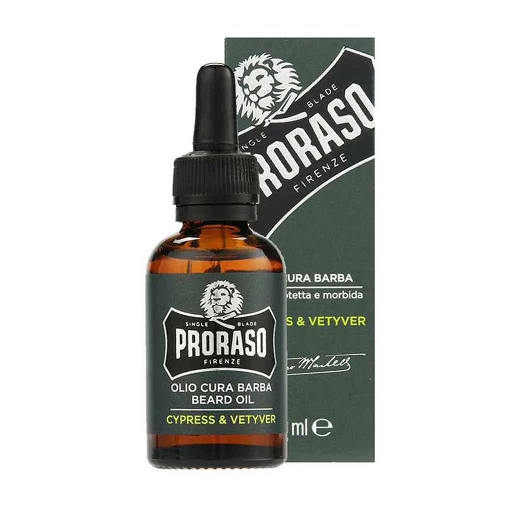 PRORASO CYPRESS&VETYVER OLIO CURA BARBA 30 ML