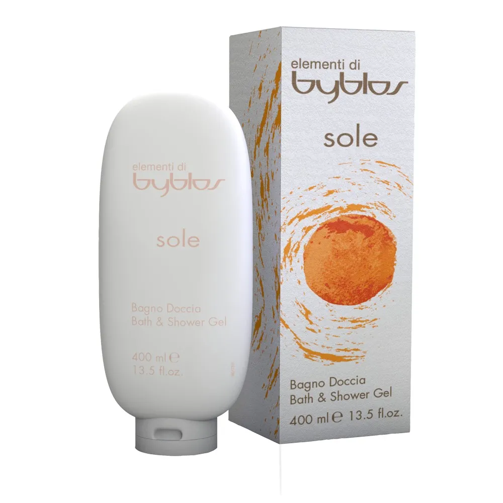 BYBLOS ELEMENTI SOLE DONNA BAGNO DOCCIA 400 ML