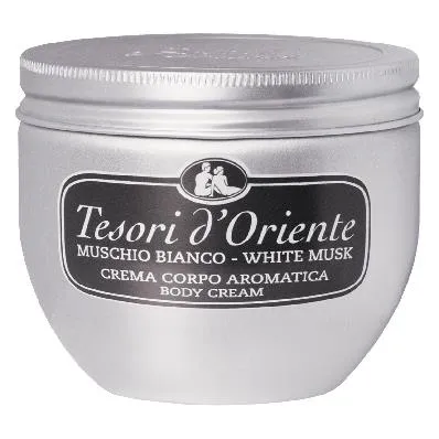 TESORI D'ORIENTE MUSCHIO BIANCO CREMA CORPO VASO 300 ML