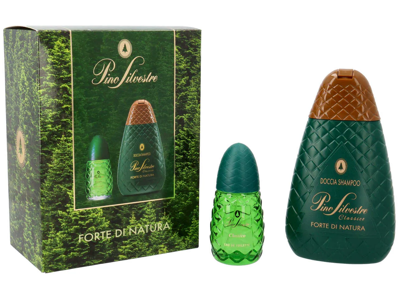 PINO SILVESTRE CLASSICO SET REGALO EAU DE TOILETTE SPRAY 75 ML+SHOWER GEL 400 ML