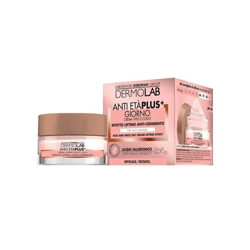 DERMOLAB ANTI ETA' PLUS CREMA GIORNO ANTIMACCHIE VISO E COLLO 50 ML