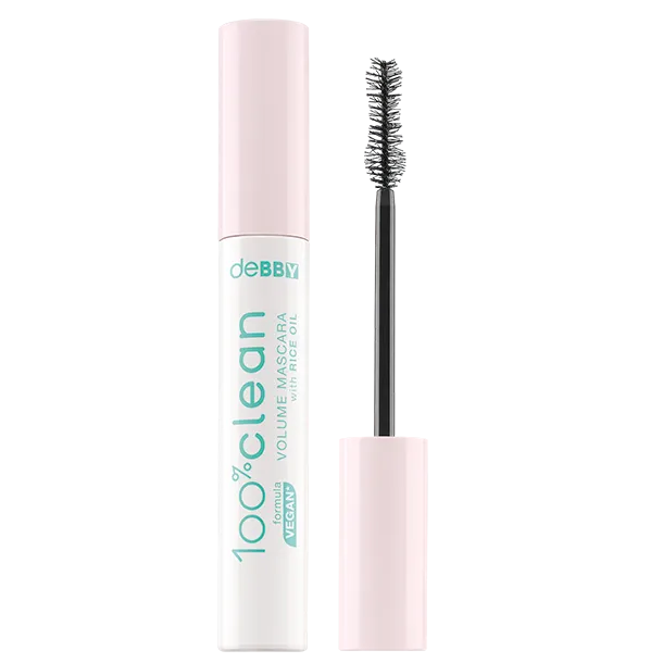 DEBBY MASCARA 100% CLEAN VOLUME BLACK 16 ML
