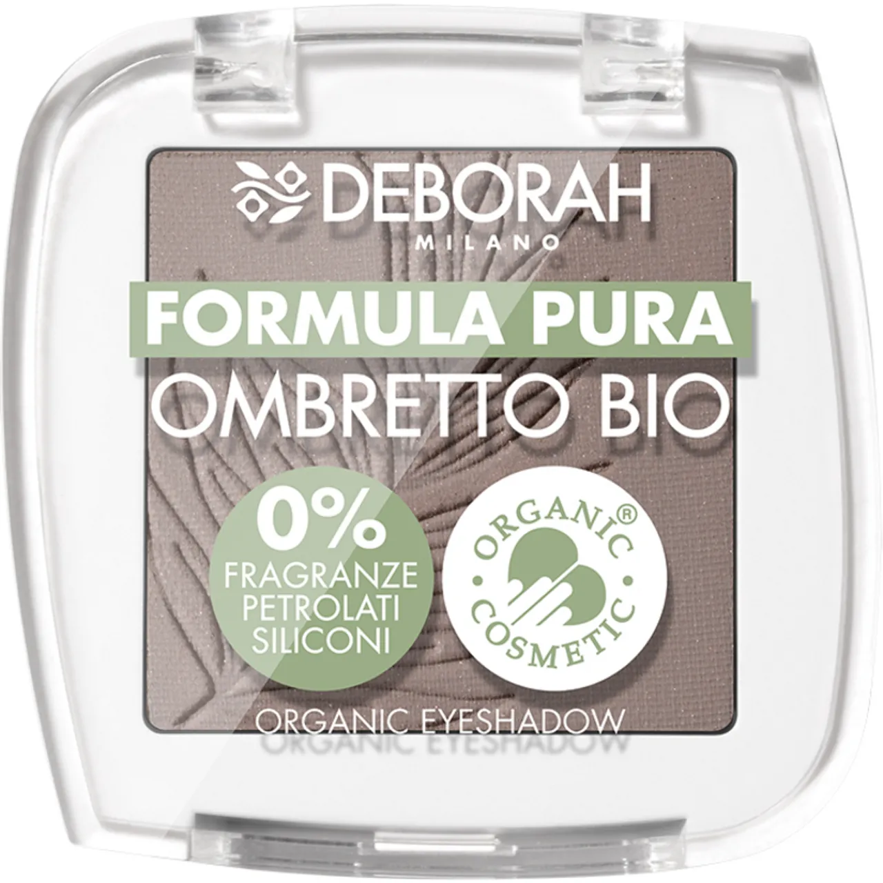 DEBORAH FORMULA PURA OMBRETTO MONO BIO N.09 MAT GREY BROWN