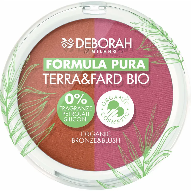 DEBORAH FORMULA PURA TERRA E BLUSH 2 IN 1 BIO N.03 MEDIUM