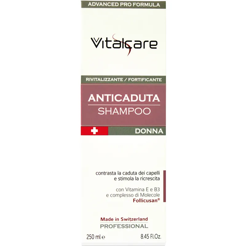 VITALCARE SWISS SHAMPOO ANTICADUTA DONNA 250 ML