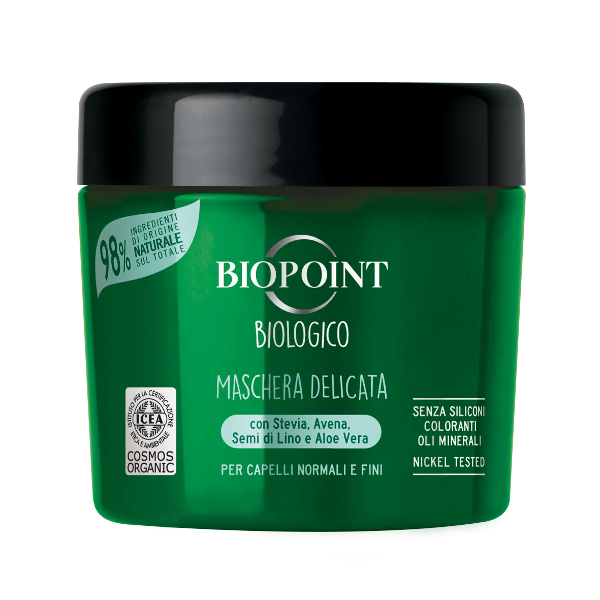 BIOPOINT BIO DELICATO MASCHERA CAPELLI DELICATO E FINI 200 ML