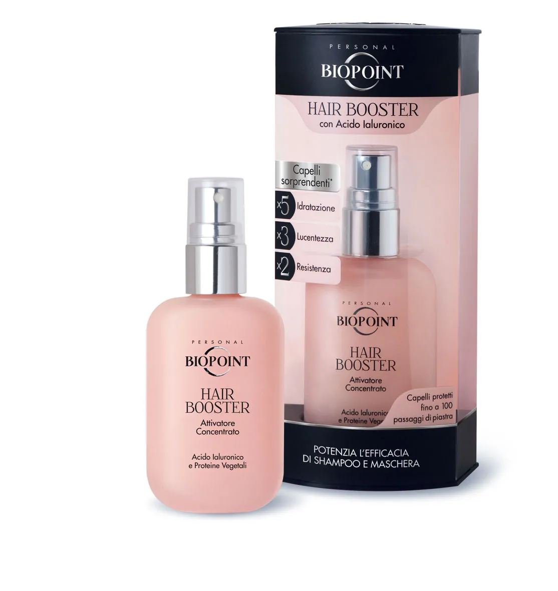 BIOPOINT HAIR BOOSTER SIERO RIPARATORE CONCENTRATO ACDO IALURONICO CAPELLI 50 ML
