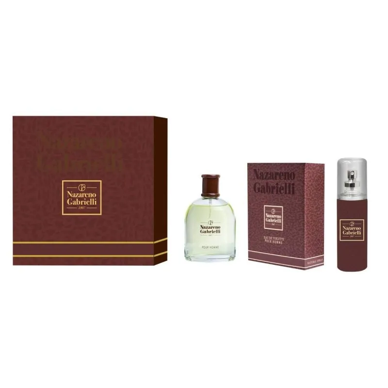NAZARENO GABRIELI UOMO SET REGALO EAU DE TOILETTE SPRAY 100 ML+ DEODORANTE 120 ML