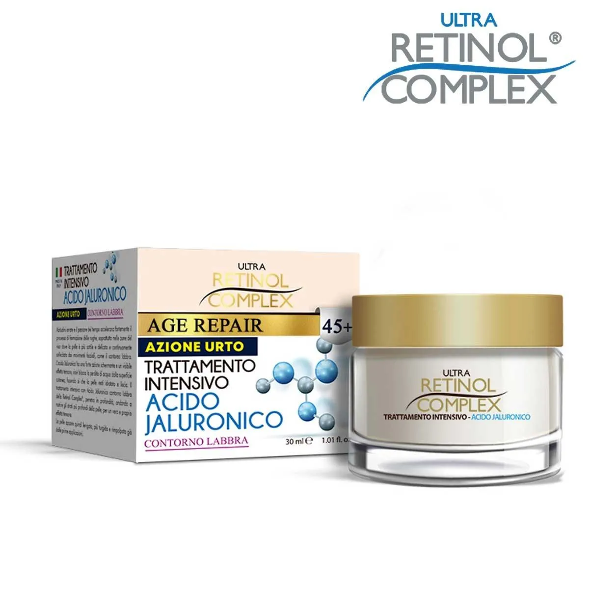 ULTRA RETINOL COMPLEX TRATTAMENTO INTENSIVO ACIDO IALURONICO LABBRA 30 ML