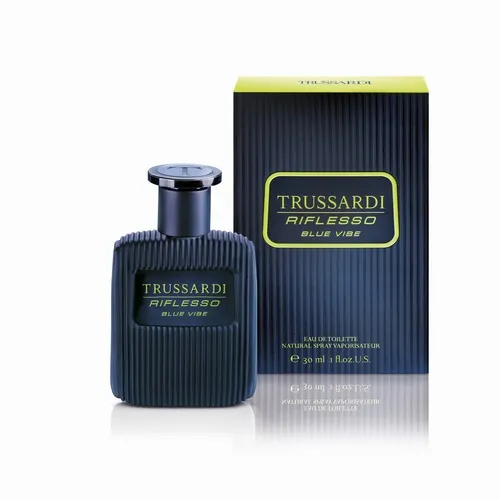 TRUSSARDI RIFLESSO BLUE VIBE MEN EAU DE TOILETTE SPRAY 30 ML