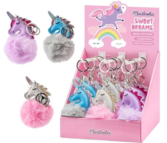 AQUARIUS MARTINELIA UNICORN PORTACHIAVI PUFF