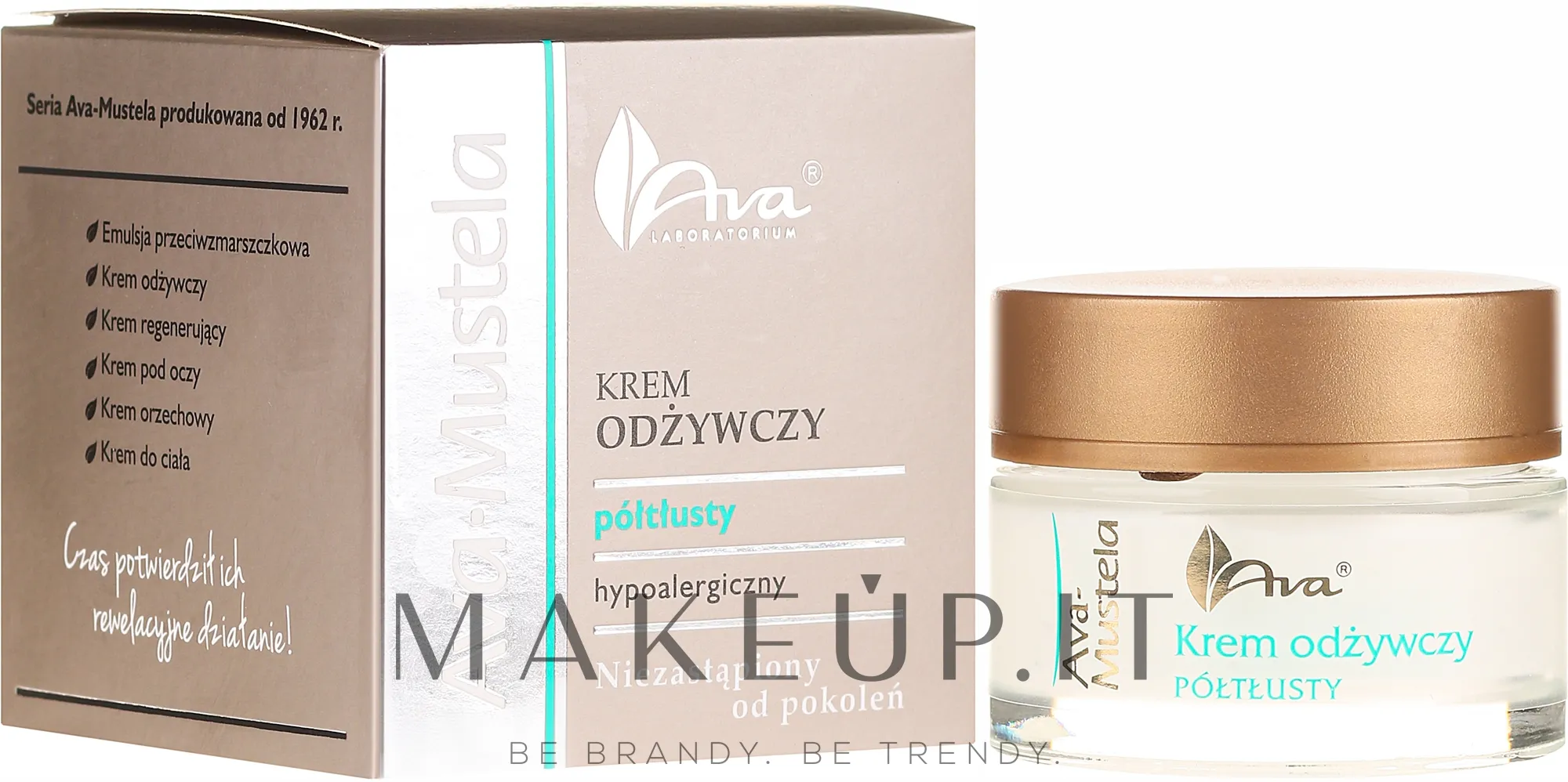 Crema viso nutriente ipoallergenica