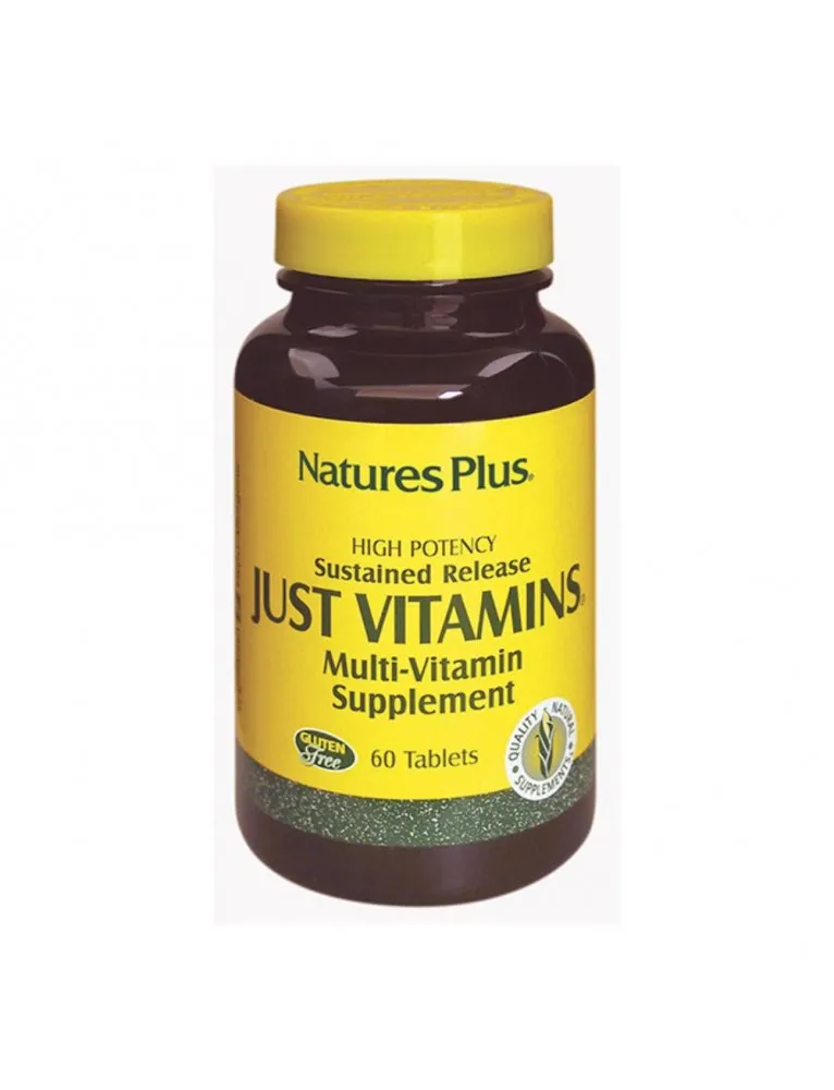 Natures Plus Just Vitamins 60 Tavolette
