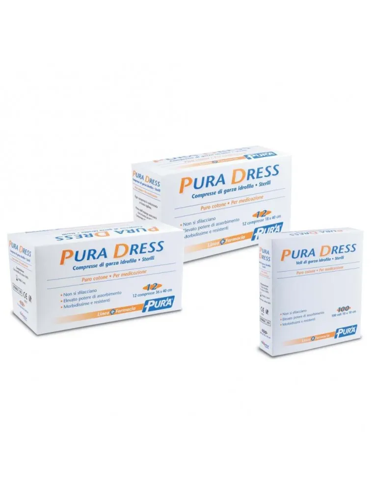 GARZA PURA DRESS 36X40CM 12PZ