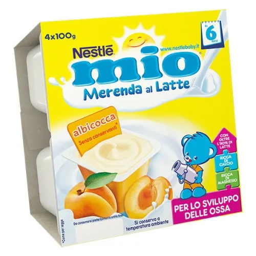 NESTLE' MIO MERENDA ALBICOCCA 4 X 100 G