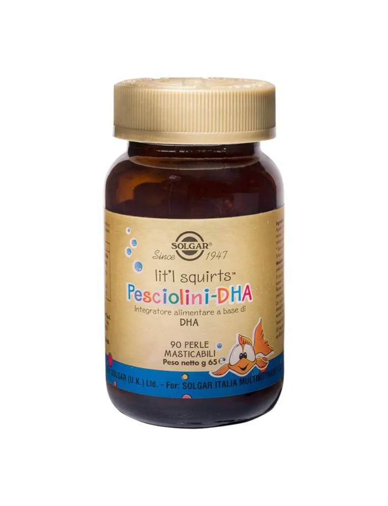 PESCIOLINI DHA 90 Perle SOLGAR
