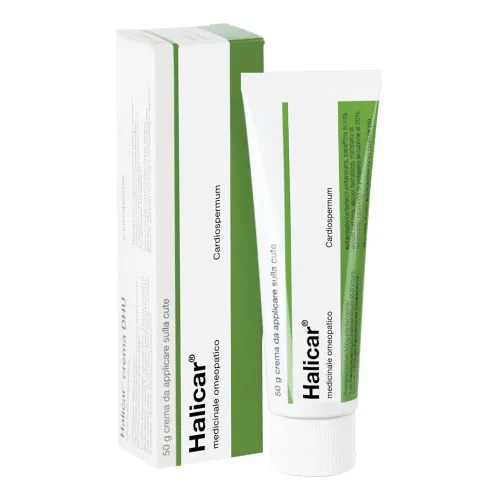 Halicar crema omeopaticca -  Indicata per dermatiti o eczami -  Tubo 50 gr