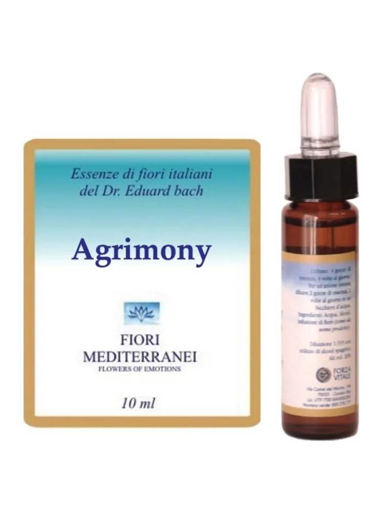 AGRIMONY FIORI MEDITERRANEI Gocce 10ml