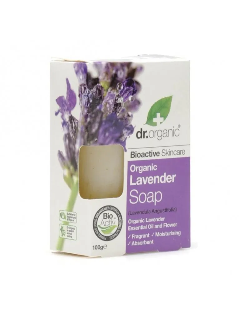 DR ORGANIC LAVENDER SOAP 100G