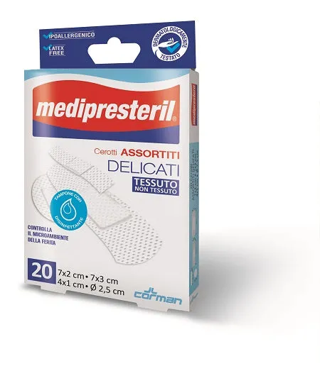 CEROTTO MEDIPRESTERIL SENSIMED GRANDI DELICATI 7X3 20 PEZZI