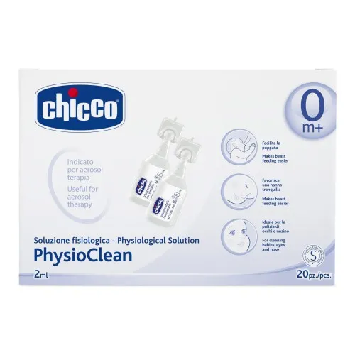 SOLUZIONE FISIOLOGICA PHYSIOCLEAN 2ML 20 PEZZI