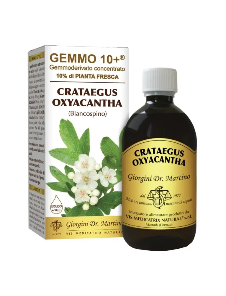 Gemmo 10+ biancospino 500 ml