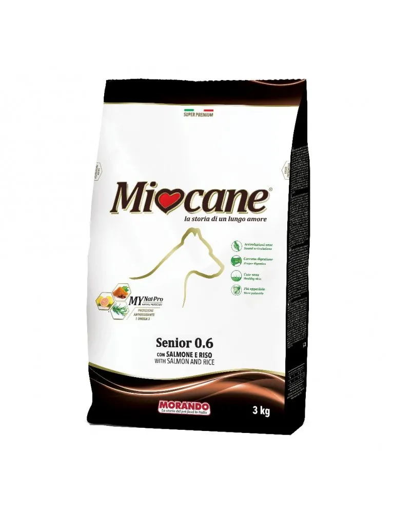 MIOCANE SENIOR 0,6 SALM/RI 3KG